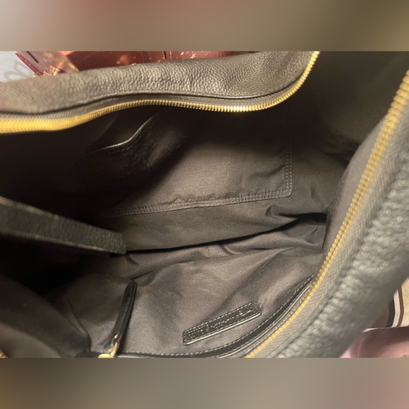 Marta Ponti Black Leather Hobo Bag - Picture 2 of 11